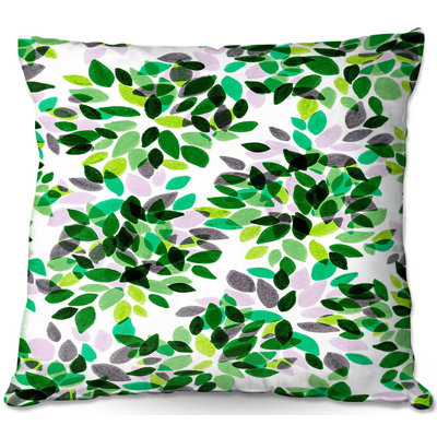 Couch Dahlia Dots I Square Throw Pillow