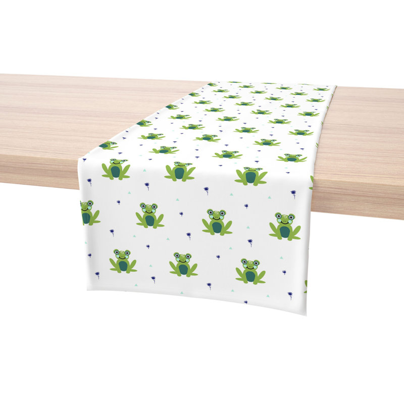 Rectangular Cotton Table Runner, 72" x 16"