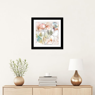 "Floral Flow I" par Carol Robinson - reproduction d'art sur toile tendue