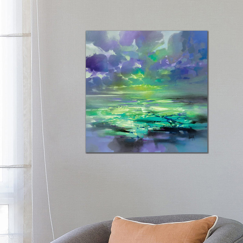 Electric Green by Scott Naismith - Wrapped Canvas Print, 66.04 cm H x 66.04 cm W