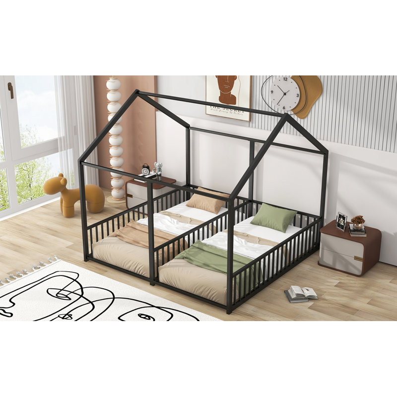 Metal Two Shared Beds