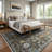 Eldyn Floral Oriental Grey/ Multi Area Rug-947851644