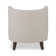 Fauteuil papillon social - dossier uni