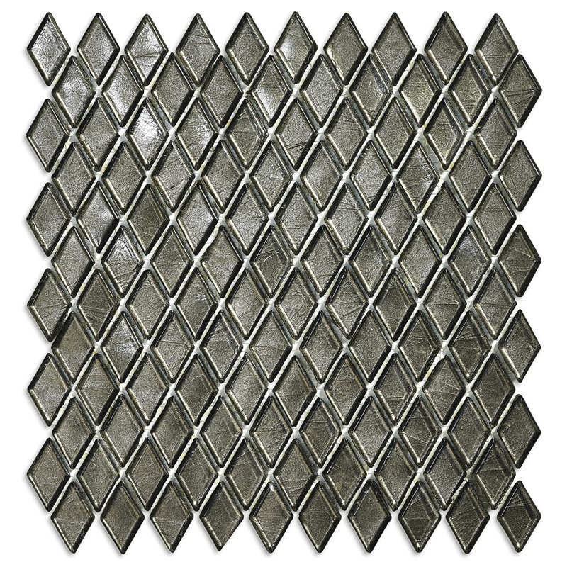 Trisakti 7/8" x 1-5/8" Diamond Glass Mosaic