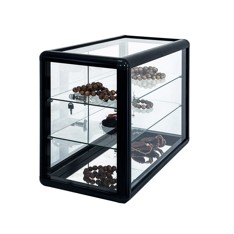 Tempered Glass Counter Top Display Showcase
