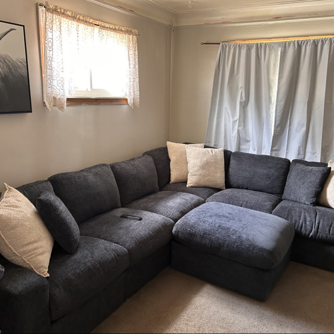 Balliet Upholstered Sectional Wade Lo...