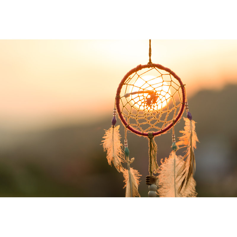 Dream Catcher - Wrapped Canvas Print, 30cm H x 46cm W x 3.8cm D