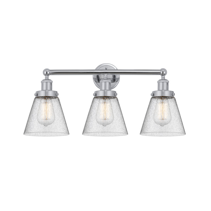 Annamary 3 - Light Dimmable Vanity Light, Mercury, Polished Chrome