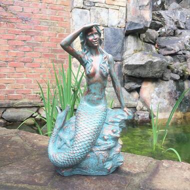 Design Toscano Daydreaming Mermaid of Langeline Cove Statue & Reviews