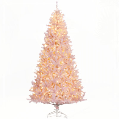 Sapin de Noël artificiel 7,5 pi avec branches réalistes