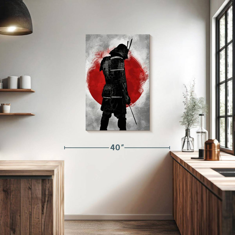 Leisha Samurai I, 36" H x 24" W