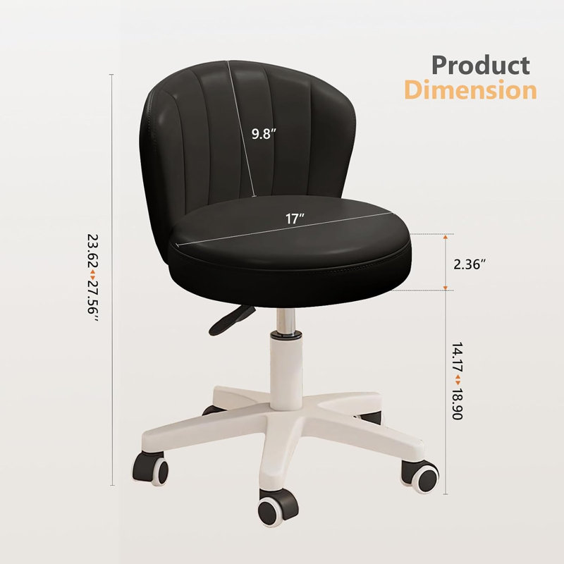 Chaise de bureau XUEGW, Noir