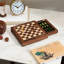 Jeu d'échecs en bois