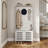 Lismore Hall Tree 31.3'' Wide with Bench and Shoe Storage-2011215441