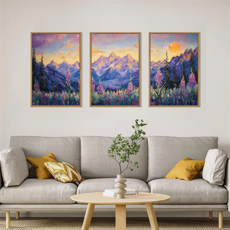 3 Piece Single Picture Frame Print