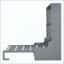 Lit escamotable mural Murphy avec coussin-839731618-839731615