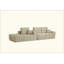 Cloud Sectional Couch With L-Shaped Chaise,Modern Modular Sofa With Deep Seat, With Side Pockets ,Upholstered Couches For Living Room Bedroom,No Assembly Required(Plush Fabric)-966098200-966098207