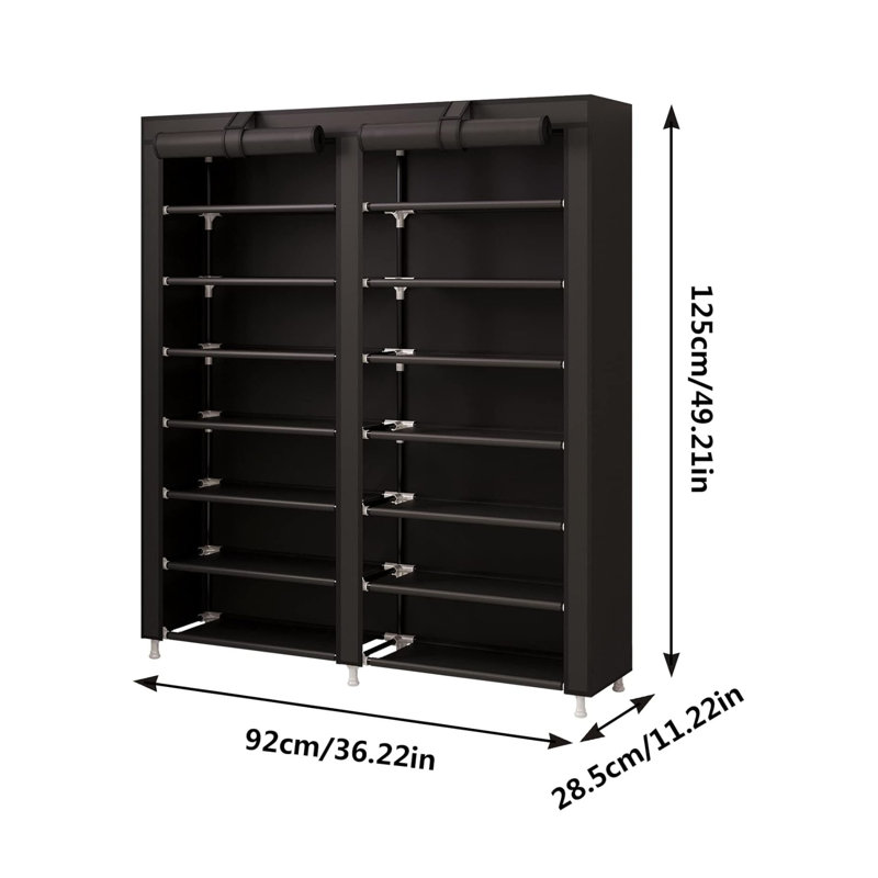 28 Pair Shoe Rack