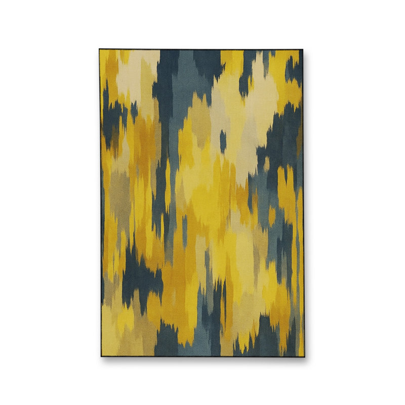 Tapis beige tissé à l'envers Mosso, 2'6" x 4'11"