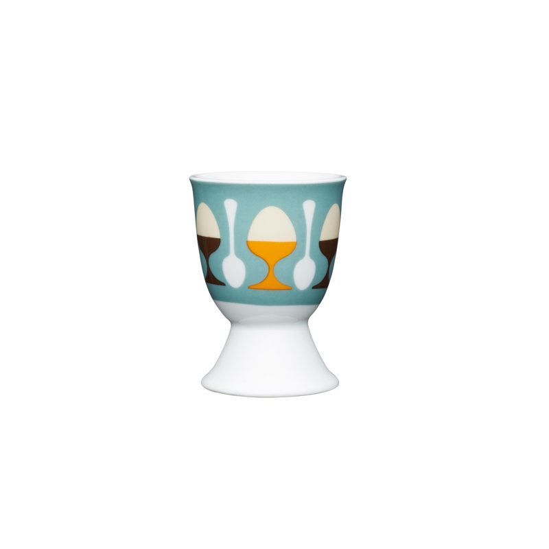 Retro 6 Piece Egg Cup Set