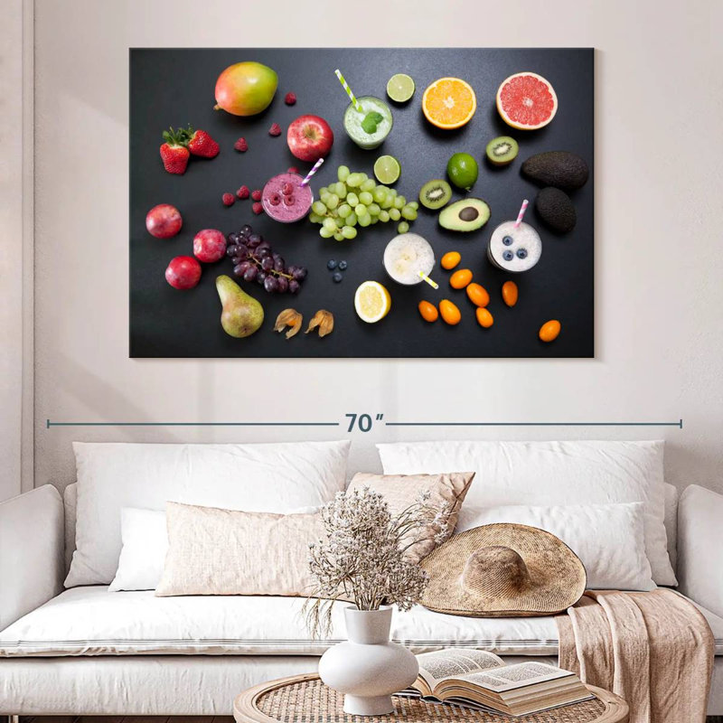 Smoothies aux fruits Yarlin, H 34 po x l 51 po