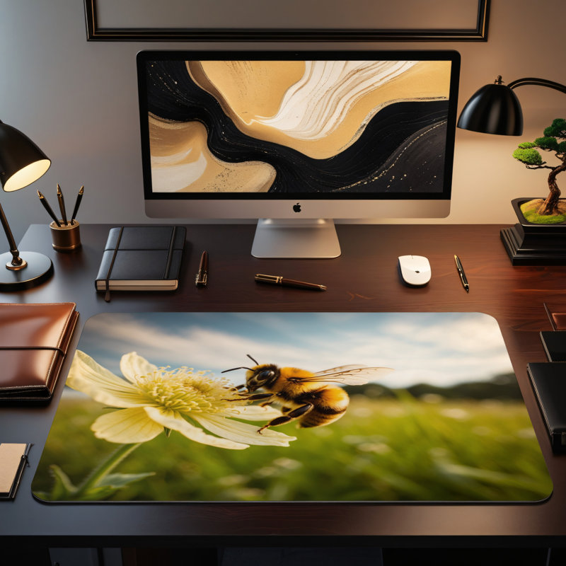 Polyester Desk Pad, 31.5x15.5