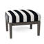 Lattice Outdoor Ottoman with Cushion-63361245-70039803