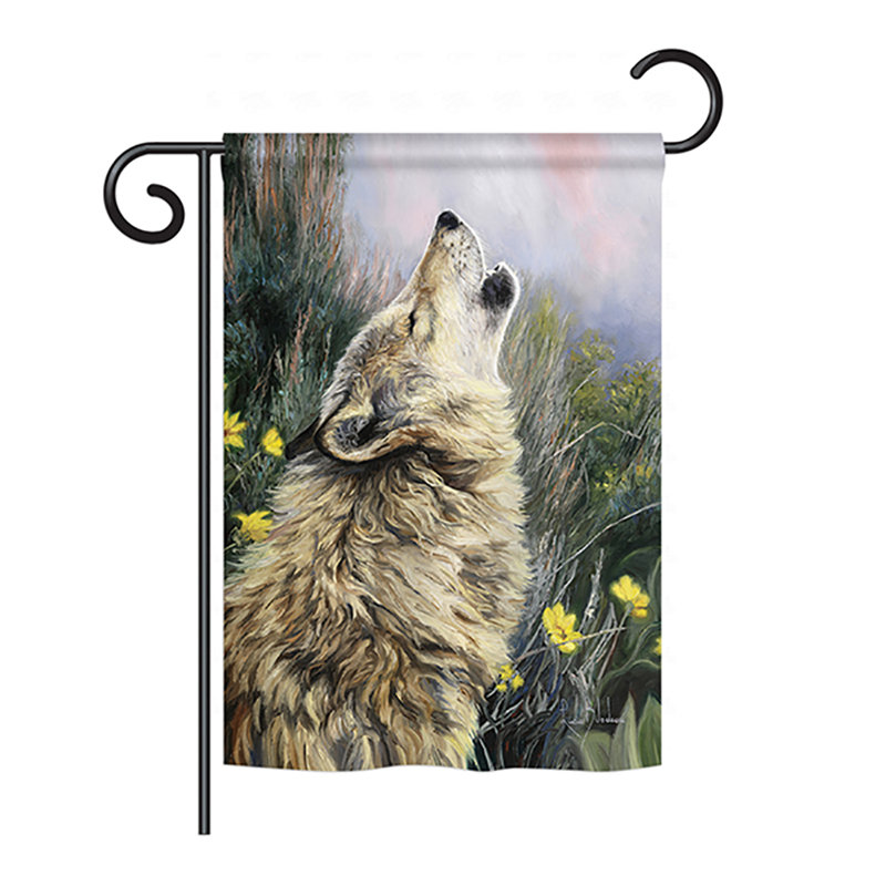 Double Sided Polyester Animal Garden Flag, 18.5" H x 13" W