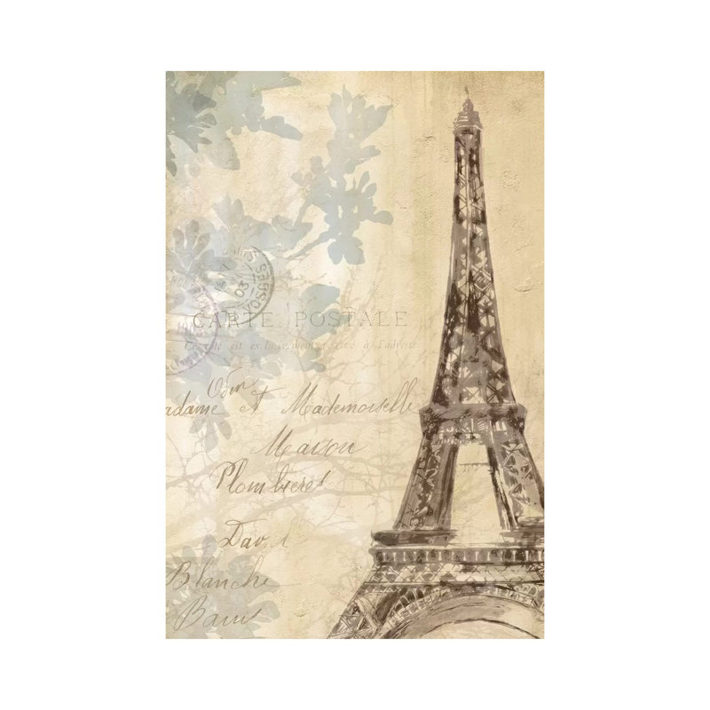 Architectural Study II by Allison Pearce - Wrapped Canvas Painting, 20.32 cm H x 30.48 cm W