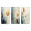 Minimalisme astrologie, collage grunge - ensemble de 3 impressions astrales en métal-103227876