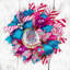 Couronne en maille 18 po Flamingo Beach