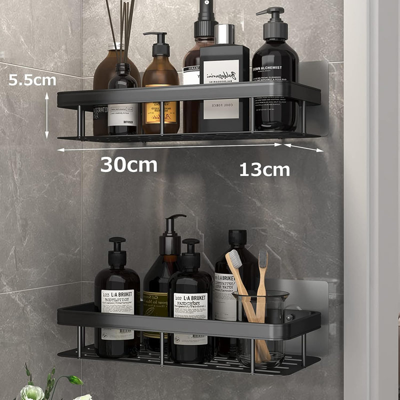 Lyriq Over-the-Door Stainless Steel Shower Caddy