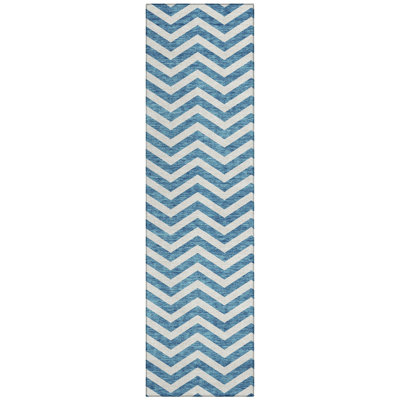 Colturo Flatweave Chevron Indoor / Outdoor Rug