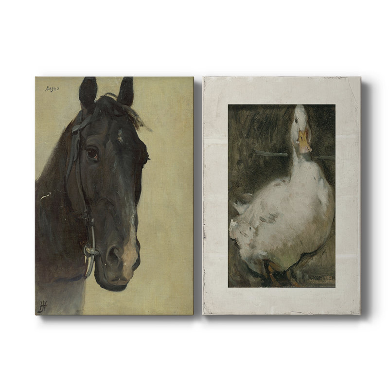 «LXV», reproduction d'art rétro sur toile tendue, prête à accrocher, H 18 po x l 24 po