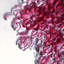 LIULI Crystal Art Crystal Flower Sculpture, Peach Blossoms, Awakening Of Heaven And Earth
