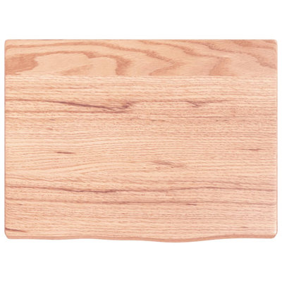 Adelmar 40 Solid Wood Material 1 Single Bathroom Vanity Top No