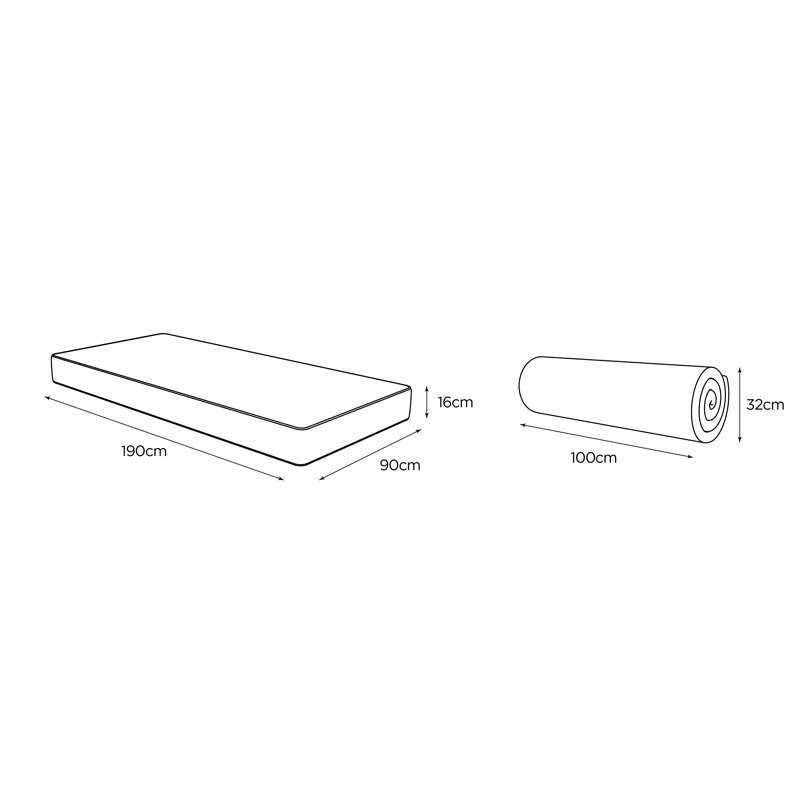 Jay-Be QUEST Q1 e-Sprung Eco-Friendly Children's Mattress