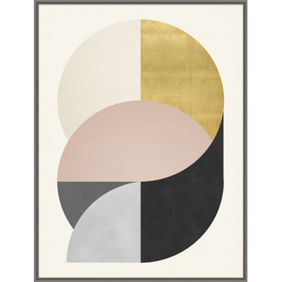 «Metallic Paradigm 1», impression encadrée sur verre