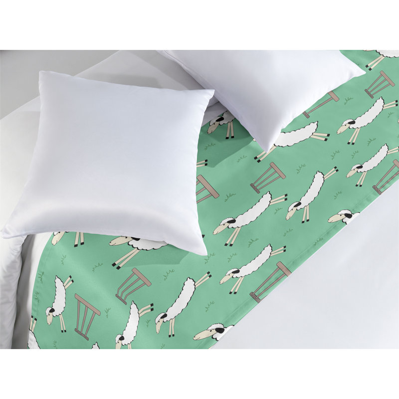 Tapis de lit de mouton Ambesonne, Très grand lit