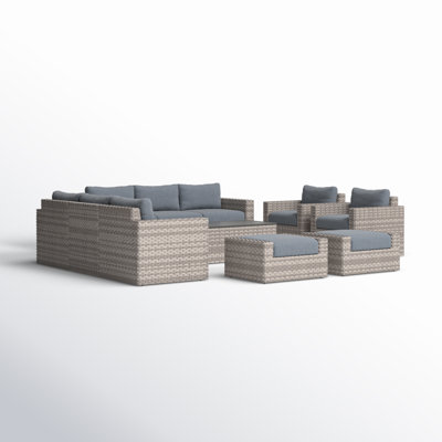 Avrahom 9-Piece Deep Seating Set