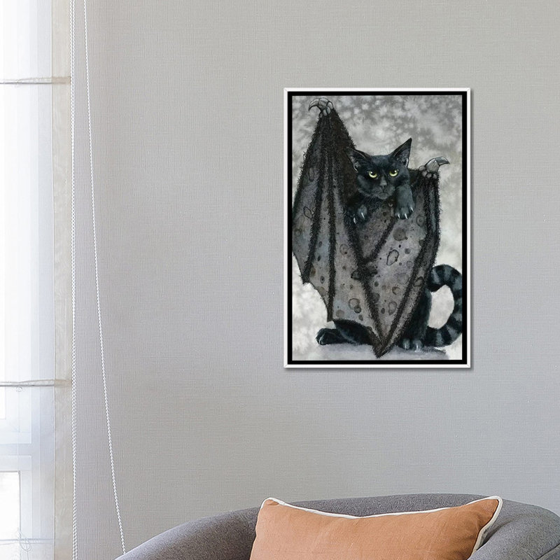 « Furling » par Maggie Vandewalle-reproduction d’art, H 26 po x l 18 po x 1,5 po, Toile blanche encadrée, Pas de tapis