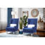 Ensemble de 2 chaises en velours Zurich-155429906