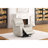 Contemporary Style Lift Chair Aesthetic Design Saddle Arms Wired Controller USB Port Steel Seat Box Light Gray Finish