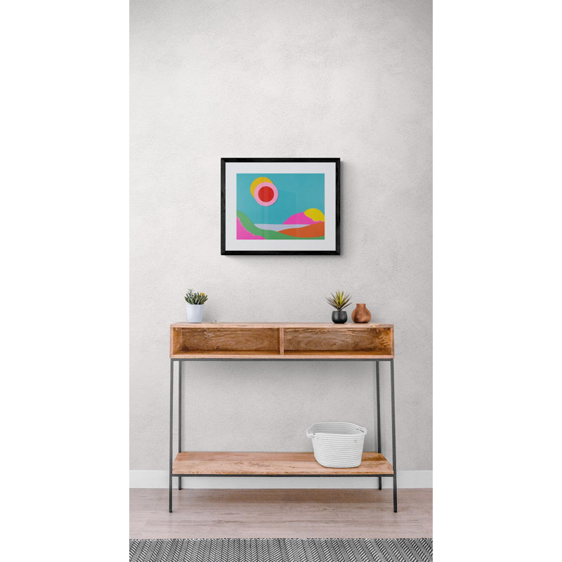 Future #3 Print by Jphono 1, 25" H x 33" W, Black Framed Canvas, 24" H x 32" W
