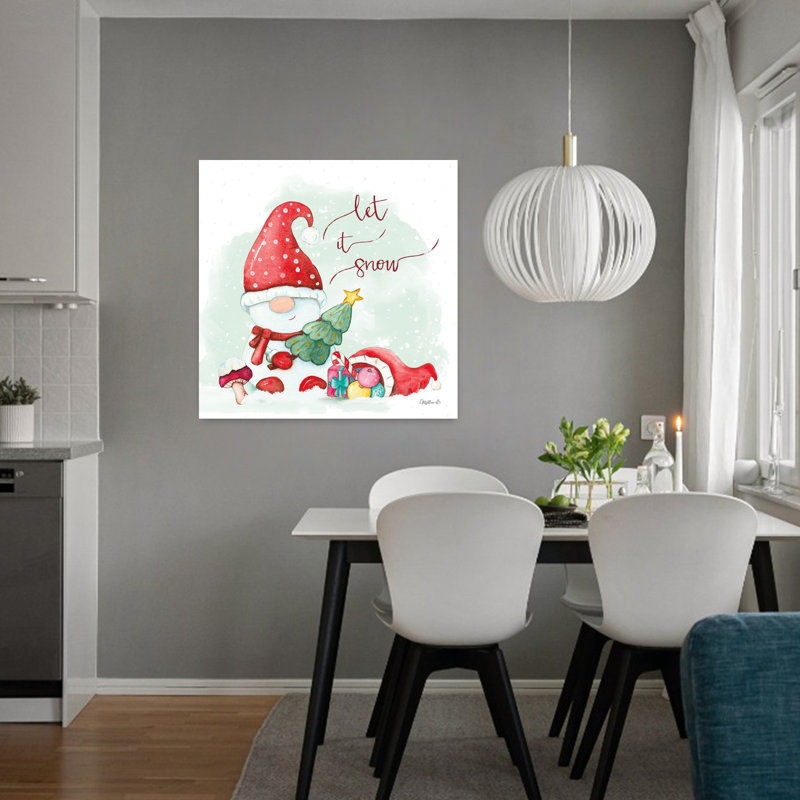 Let It Snow Snowman Gnome, 32" H x 32" W