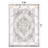 Barlow Performance Oriental Gray/Ivory/Black Indoor Rug-2012870543