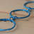 5' x 1.75" Sparkling Glitter Round Circle Chain Artificial Christmas Garland - Unlit-15355502