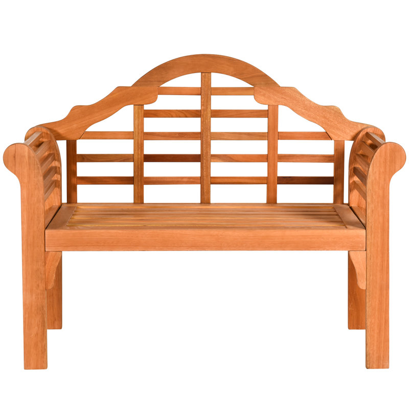 Daphie Solid Wood Eucalyptus Outdoor Bench