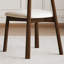 Ensemble de 2 chaises de salle à manger modernes en bois (seulement chaises de salle à manger)-1780041760