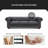 Navas 88.5" Vegan Leather Chesterfield Sofa-1433054610